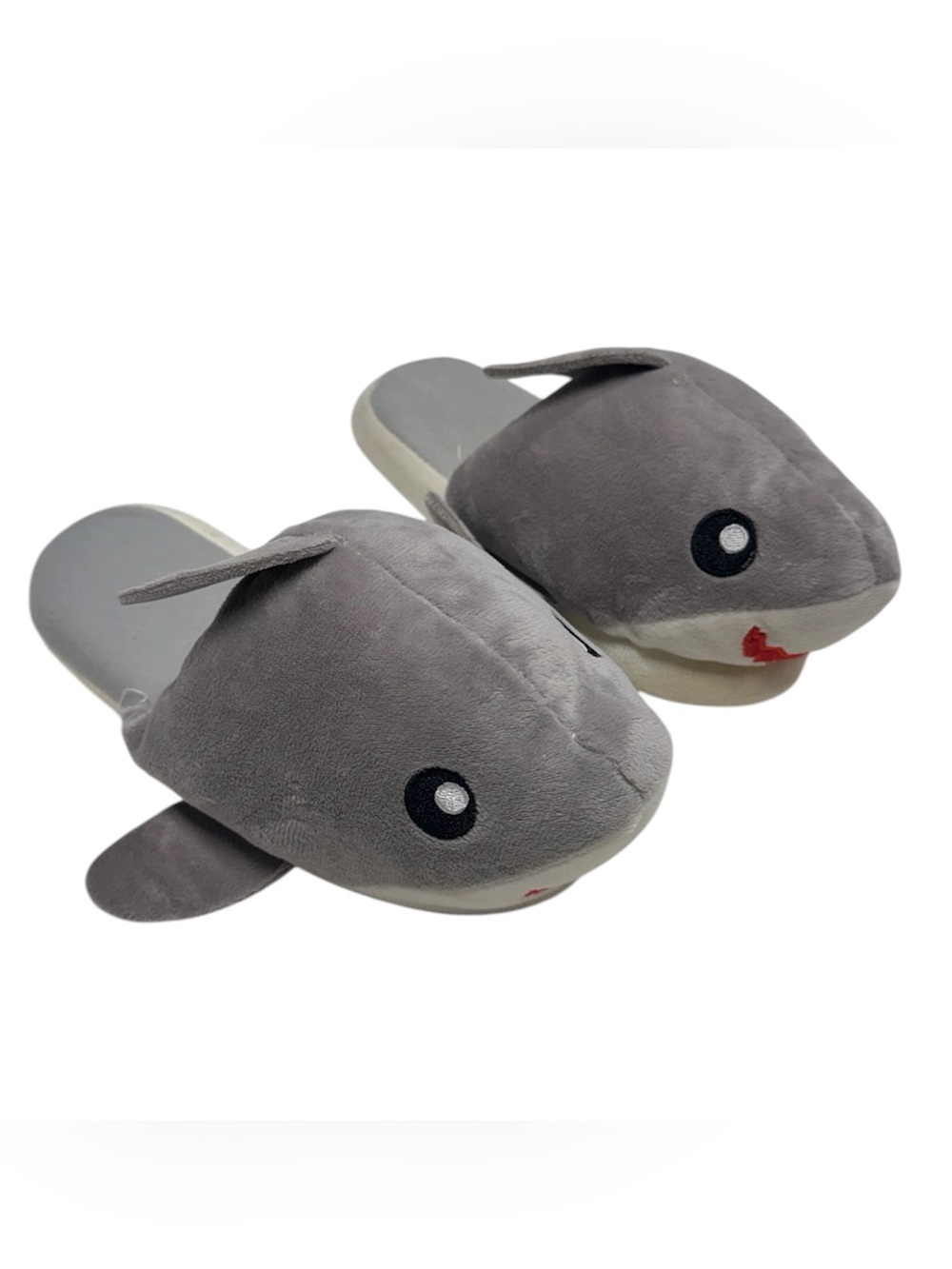 Women’s size 5/6 shark themed unbranded plushy cute brand new unworn slippers!